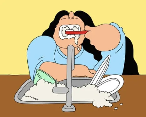 Should Our Flatmate Stop Brushing Her Teeth at the Kitchen Basin?